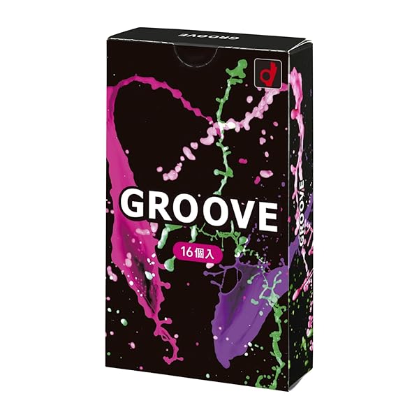 オカモトコンドームズ オカモト コンドーム GROOVE(グルーヴ)16個入 潤滑 密着 ゼリー 【Amazon….