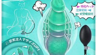 ディルド アナルディルド 人外ディルド 空気注入式 膨張式 異形 アナル拡張 前立腺直撃 中イキ Gスポット刺激 …