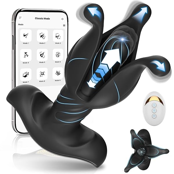 ディルド – Giftoyou バイブ 拡張式バイブ【9種類の振動モード&9種類の開閉収縮モード】アナル拡張 アナル開発 中級者…