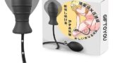 ディルド – Giftoyou アナルプラグ アナル拡張器具 アナル拡張ポンプ アナルポンプ アナル開発 空気注入式 手動 シリ…