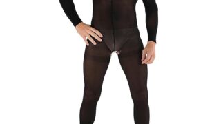 ランジェリー – [HNJZX] 男性 メンズ ボディストッキング 穴あき 全身タイツ メンズ シースルーレオタード セクシー下着 …