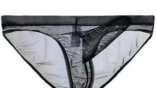 ランジェリー – [Heureux La Joie] 透け感ある セクシー 下着 メンズ シースルー マイクロ メッシュ パンツ 男…