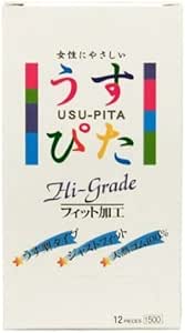 コンドーム うすぴた High-Grade 1500 12個入