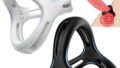 Hisecret ペニスリング コックリング 三角リング 2点セット【黑と白】シリコン製 男性用 アダルトグッズ …
