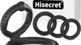 Hisecret ペニスリング コックリング ４点セット リング シリコン製 3種類の内径 高弾力 男性用 アダル…