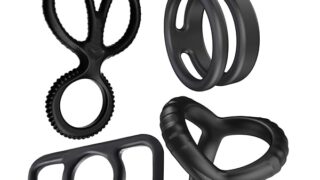 Hitasi ペニスリング コックリング 柔らかい シリコン製 ペニス 男性用 多種用途 smぺニス拘束具 着脱や…