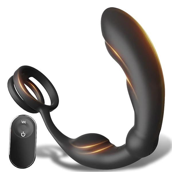 ディルド – Kyosoo アナルプラグ アナルバイブ 前立腺マッサージ 【9振動モード＋ペニスリング付き】前立腺刺激 メスイキ…