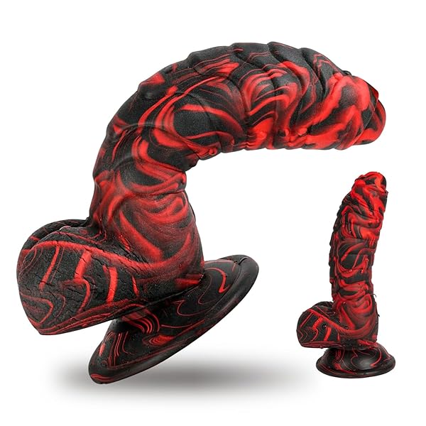 ディルド 女性用 太い 人外ディルド モンスター アナルディルド 男性 前立腺 吸盤付 (L)