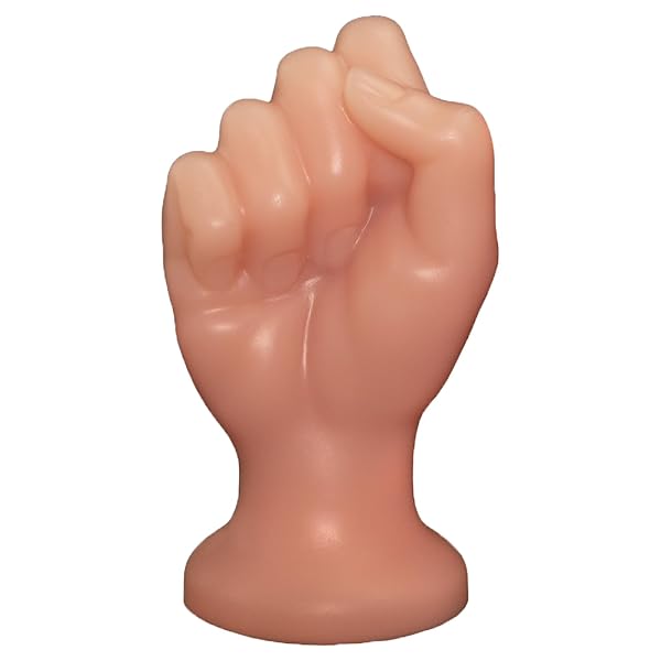 ディルド – アナルプラグ 凹凸あり 液体シリコン 吸盤付き ベージュ 全三サイズ L:8.4cmX15.4cm