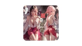 ランジェリー – [LDDYCOS] 神社 巫女 狐 コスプレ セクシー エッチ エロ 過激 誘惑 変態 和装 透け透け レディース…