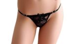 ランジェリー – [LIKENNY] レースショーツ Tバック 紐パン 極小 セクシー レディース 可愛い 快適 通気 下着 美尻パ…