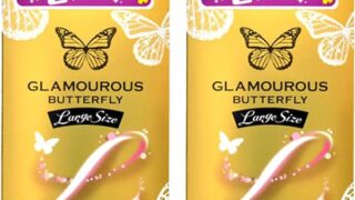 グラマラスバタフライ コンドーム Lサイズ タップリゼリー入 2箱セット