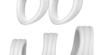 [MADDEY] コックリング 包茎リング ペニスリング 6つの通気孔 5点セット 通気性100% 快適 昼间用＆…