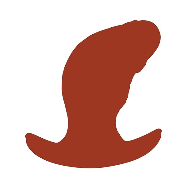 ディルド – MAPARON アナルプラグ アンカー形台座 凹凸あり 液体シリコン 五つのサイズ M:5×10.4cm