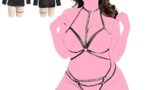 MORApink セクシー コスプレ ハーネス 過激 束縛 ソフト SM 大きいサイズ メンズ ランジェリー エッ…