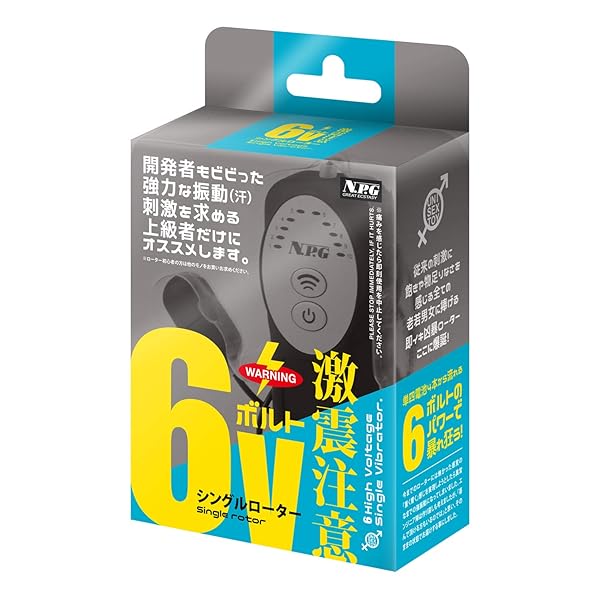 NPG 激震注意 6ボルト シングルローター