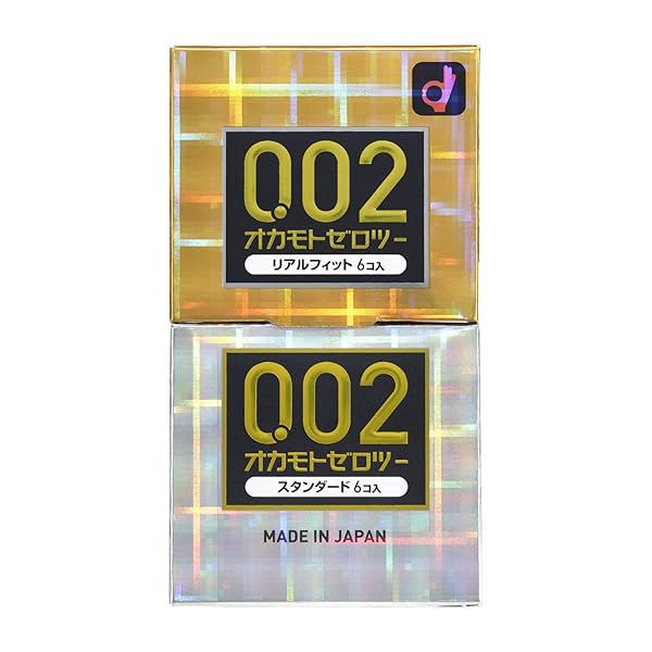 オカモトコンドームズ OKAMOTO オカモトゼロツー0.02 アソート(リアルフィット6コ入+スタンダード6コ入…