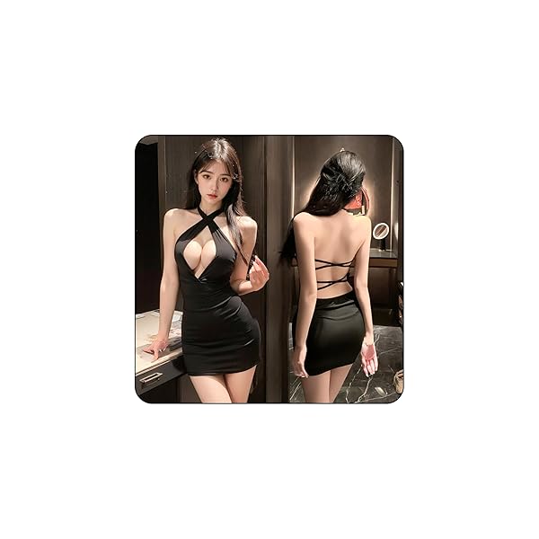 セクシー OL 制服 コスプレ 衣装 女性用 変態 Uネック ランジェリー 黒色 過激 胸元オープン 露出背中 ヒ…