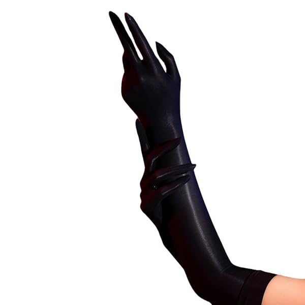 ランジェリー – [SENMHOO] ストッキング グローブ セクシー アームカバー 伝線しにくい 5本指 シースルー ロング エロ…