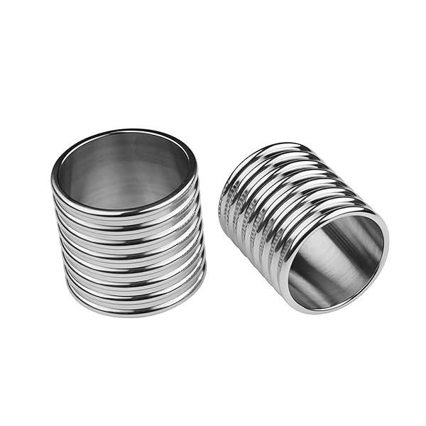 コックリング ステンレス ペニスリング 男性用 アダルト用リング おしゃれなこっくりんぐ 防水 アダルトグッズ S+L