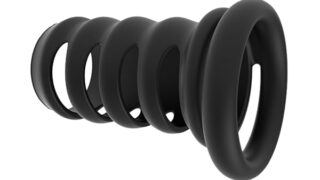 ペニスサック ペニスリング 陰茎袖 ペニス拘束具 高弾性 極厚 全身防水 装着簡単 男性用 SM 大人のおもちゃ