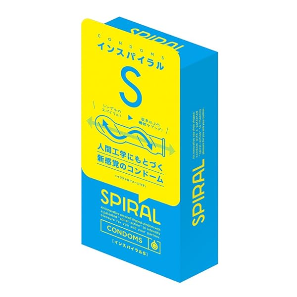 コンドーム – ハトプラ SPIRAL[インスパイラルS] 6個入り （旧：G PROJECT）