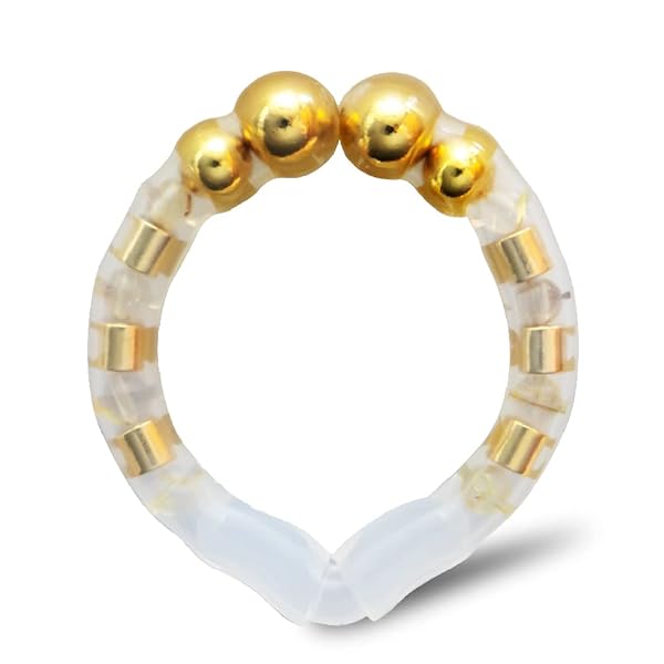 リング – カリバウアー STONES -ストーンズ- ルチルクォーツ（金運 仕事 願望 対人 お守り 幸運）