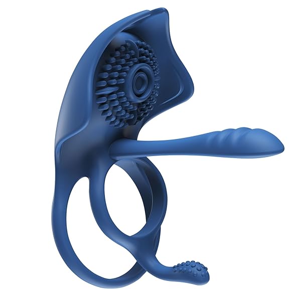 SVAKOM イカバイブ バイブリング コックリング 【11*5種類激振多点刺激-セッ〇スをうまくイかせる神グッズ…