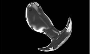 Semaxy アナルプラグ 透明あなるプラグ シリコン まめの形 アナル ディルド 初心者 アナル責めグッズ アン…