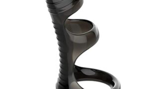 Semaxy ペニスリング 男性用 コックリング 粒子あり シリコン製 装着型 ペニスサック 防水 携帯便利 (タ…