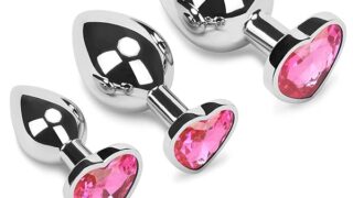 Amazon – Sexyhot アナルプラグ smグッズ アナル拡張 開発 肛門調教 男女兼用 ステンレス製 三段階 収納袋付き …