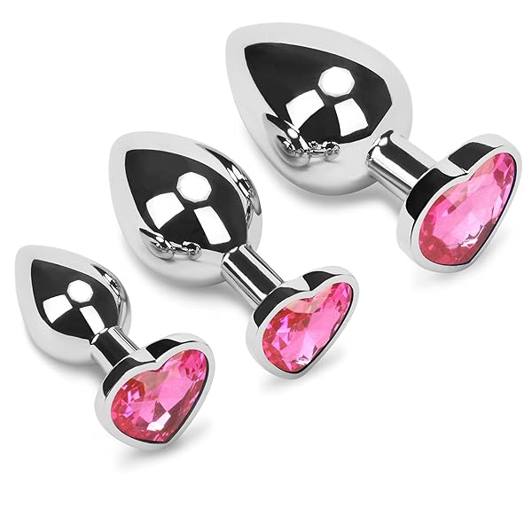 Amazon – Sexyhot アナルプラグ smグッズ アナル拡張 開発 肛門調教 男女兼用 ステンレス製 三段階 収納袋付き …