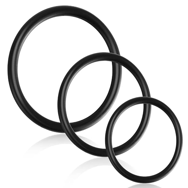 Soxeeh ペニスリング コックリング シリコン製 リング 3点セット 高弾力 通気性 脱落防止 男性用 巻き込…