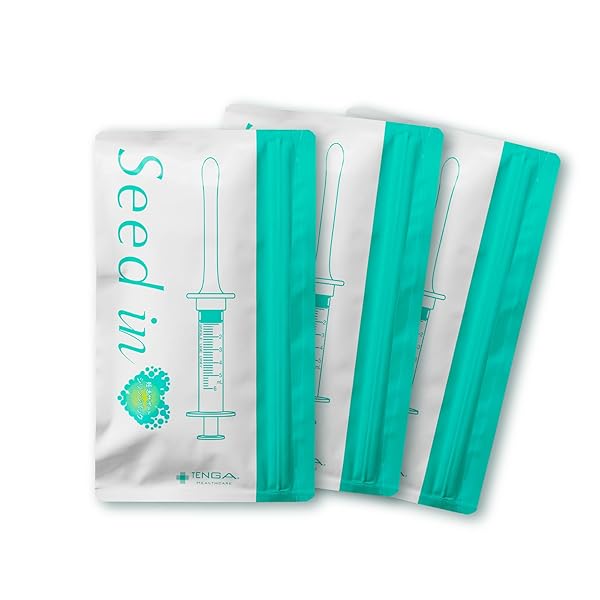 コンドーム – TENGAヘルスケア (テンガヘルスケア) Seed in シードイン 3個セット 妊活 家庭用 シリンジパック …
