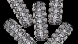 ペニスサック アダルトグッズ 男性用 柔らかいTPE製 コックリング ペニス シリコン 弾力 イボイボ ビーズ付き…