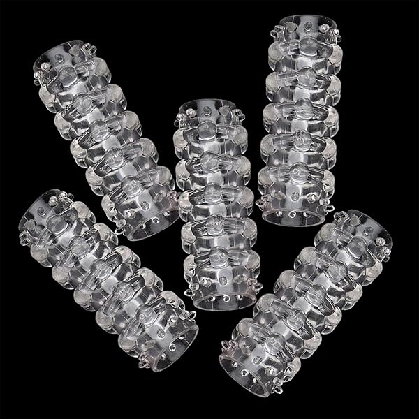 ペニスサック アダルトグッズ 男性用 柔らかいTPE製 コックリング ペニス シリコン 弾力 イボイボ ビーズ付き…