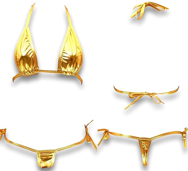 [キャットセレクト] マイクロビキニ Tバック Tフロント 極小 紐パン ショーツ セクシーランジェリー 過激 下…