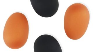 ディルド – TaRiss’s ウマレル 4点セット アナルピーズ アナル玉 卵形 シリコン ゴールド ブラック 3.6cmx5…