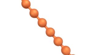 ディルド – TaRiss’s ギョク アナルビーズ 9ビーズ アナルプラグ シリコン ゴールド S 4cmx45cm