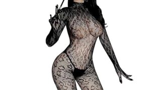 [WhimsiNova] コスプレ セクシー 小悪魔 猫 斑点 ヒョウ柄 デビル ランジェリー 虎 豹 メッシュ …