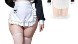 コスプレ セクシー メイド服 エプロン 大きいサイズ プラスサイズ XL 3XL 5XL エッチ 透け透け かわい…