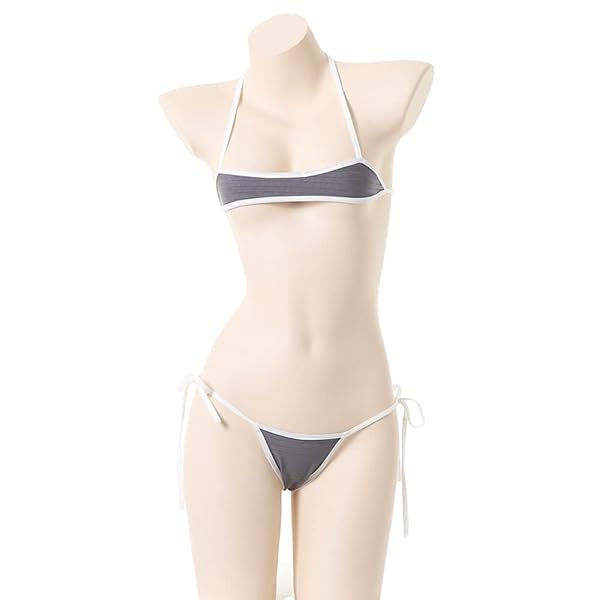 [YANJING] マイクロビキニ 超 極小 かわいい セクシー スク水 アニメ 水着 過激 コスプレ 可愛い ス…