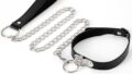 YFFSFDC 首輪 人間 sm リード付き レザー 男女兼用 調教 拘束具 首飾り 道具 縛り 調教首枷リー チ…