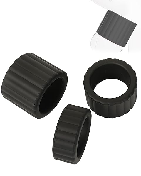 Yemaxコックリング ペニスリング 柔らかいシリコンリング メンズ ペニスサック男性用3サイズセット直筒型ペニス…