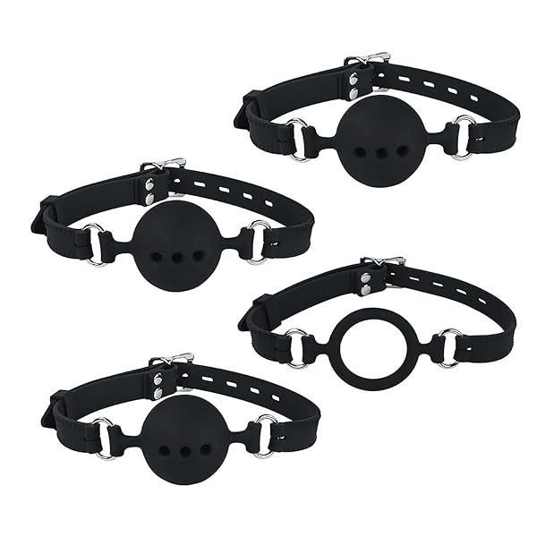 SM – Yemax smグッズ 口枷 よだれ ボールギャグ 顔面固定 シリコン製 猿轡 アダルトグッズ ギャグボール 穴あ…