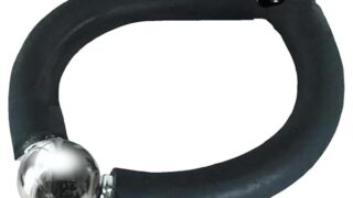 クマッキーZ 黒 仮性リング 小さめ対応 ペニスリング 日本製 ソフトな肌触り コックリング アダルトグッズ（紛失…