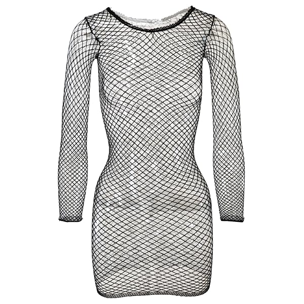 コスプレ – [ブラックオーメン] ボディコン ミニ 透け セクシー タイト ワンピース 網タイツ 全身 bt004