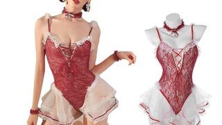 [神併良品] バニーガール コスプレ ストッキング付き レース バニー コスチューム セクシー かわいい 大胆 c…