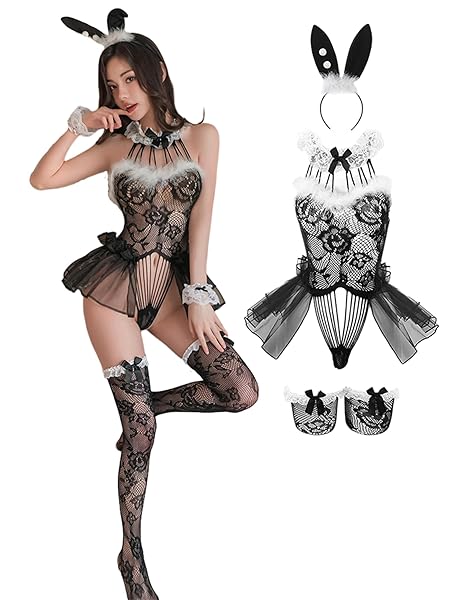 コスチューム バニーガール コスプレ セクシー かわいい 大胆 cosplay 仮装 女性用 上下セット ウサギの…