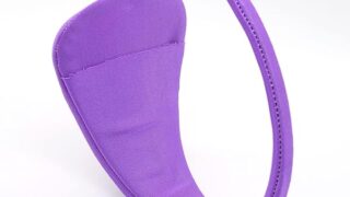 nemoP シークレットポケット付き Cストリング （パープル） 【ポケットにローターが収納可能なランジェリー】